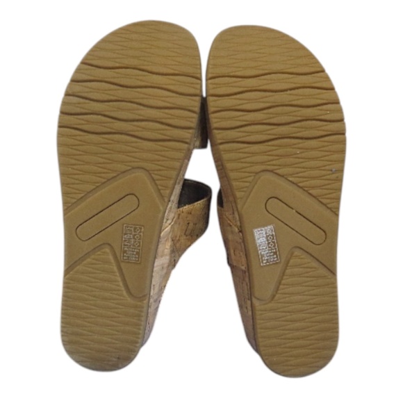 Naturalizer Womens Cleo Double Strap Slide Cork Sandals 7.5 NEW - Picture 4 of 7